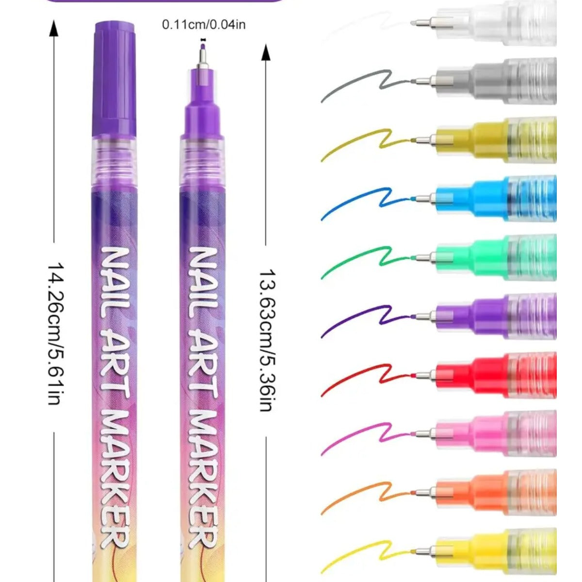 1  color nail art pens nail art pen 3d doodle nail art