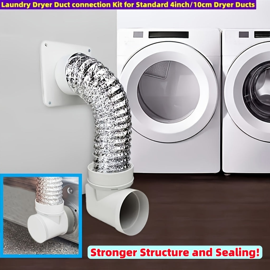 laundry dryer duct connection kit suitable standard 4inch