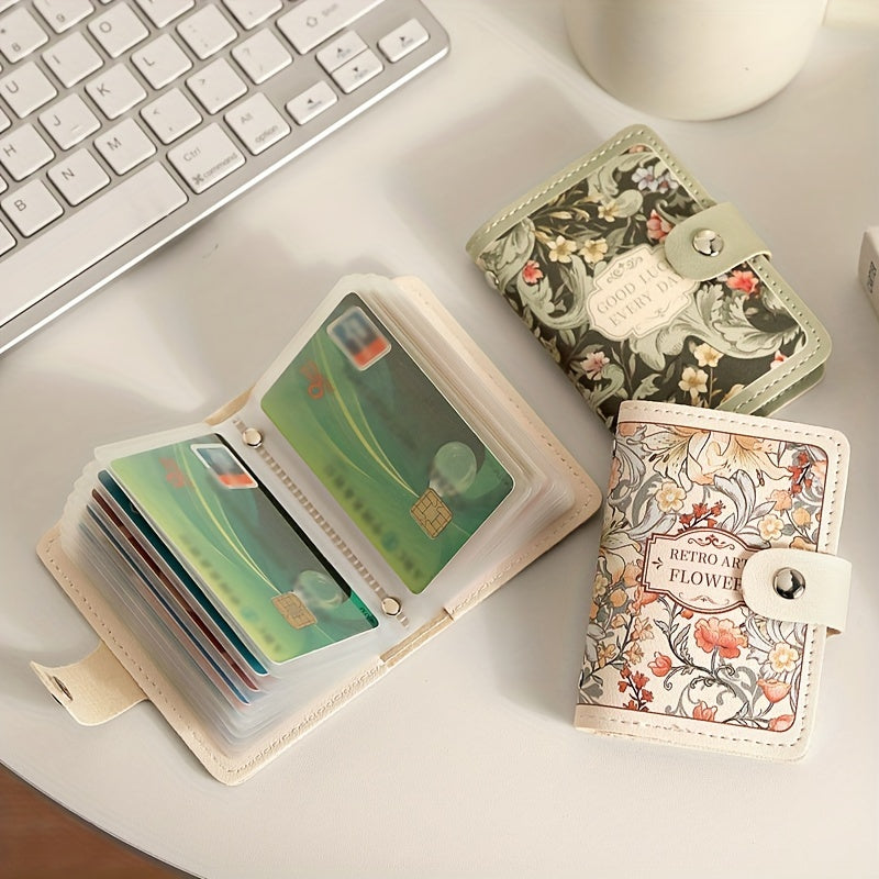 ladies credit card holder multiple slots exquisite large