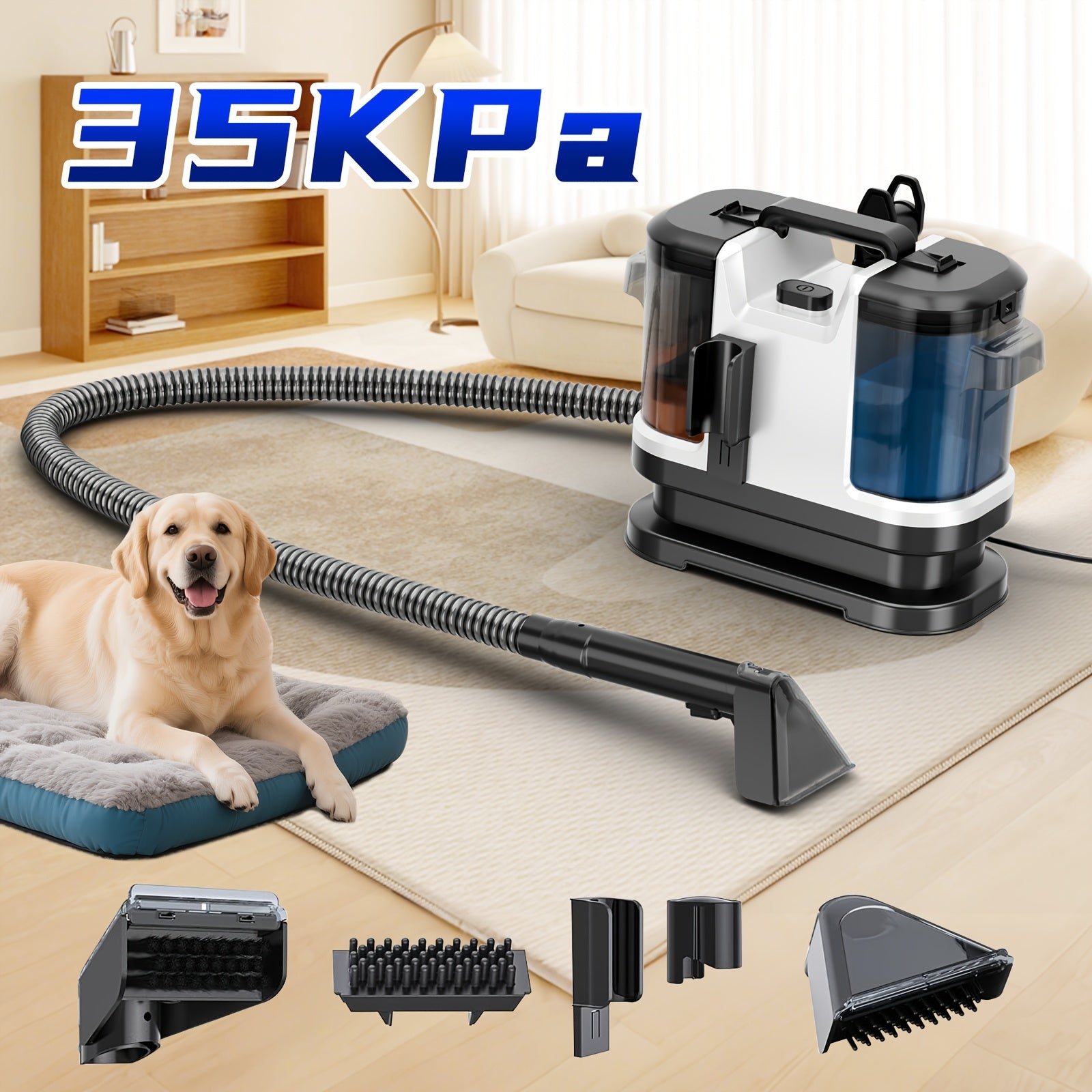 35kpa durable upholstery cleaner machine portable carpet