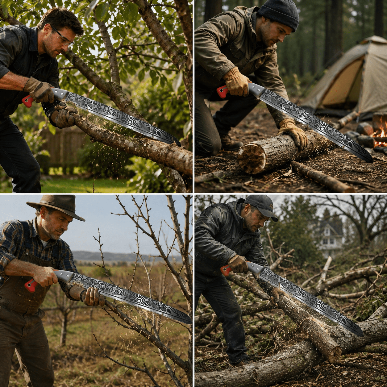 heavy duty long blade hand saw manual wood cutting pruning