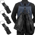 3pcs   nylon luggage strap anti theft clip